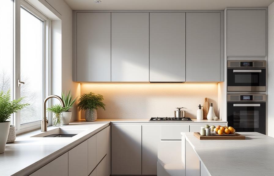 Elegantna kuhinja nakon renoviranja