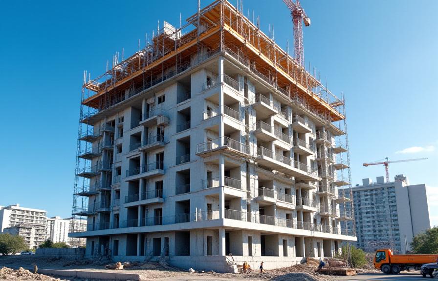 Izgradnja velikog stambenog objekta